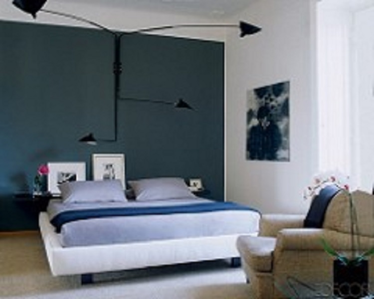 all-white room