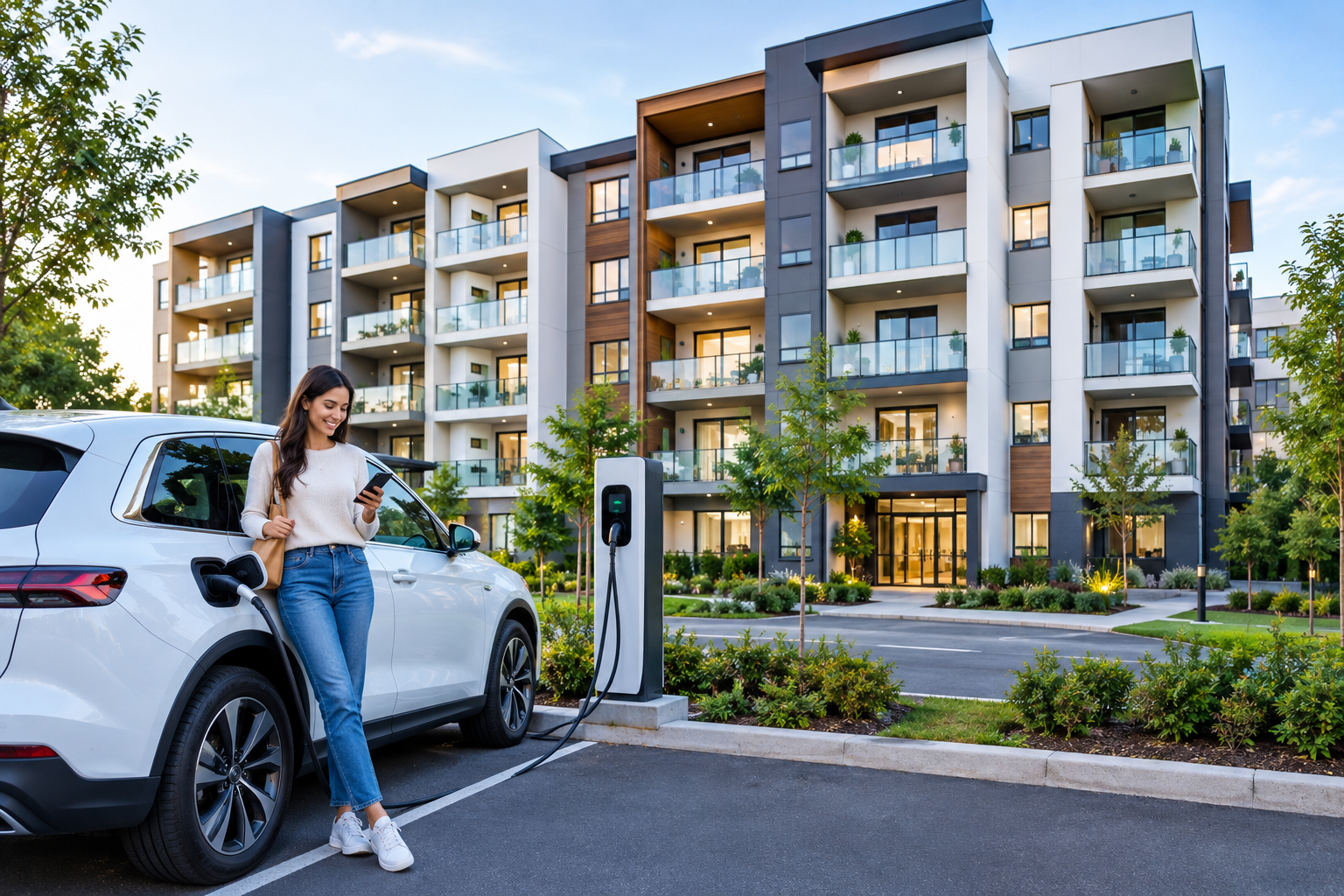 Smart Apartment EV Charging Systems for Easy Home Charging